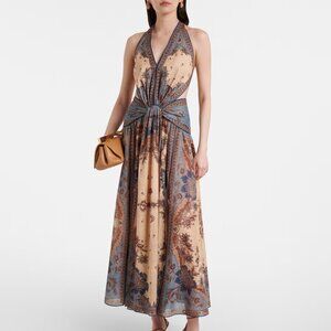Zimmermann Ascension printed cotton maxi dress